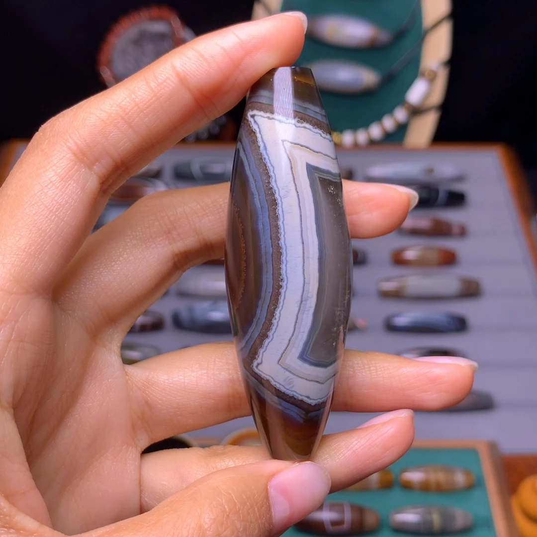 未镶嵌颈饰玛瑙/玉髓车***N