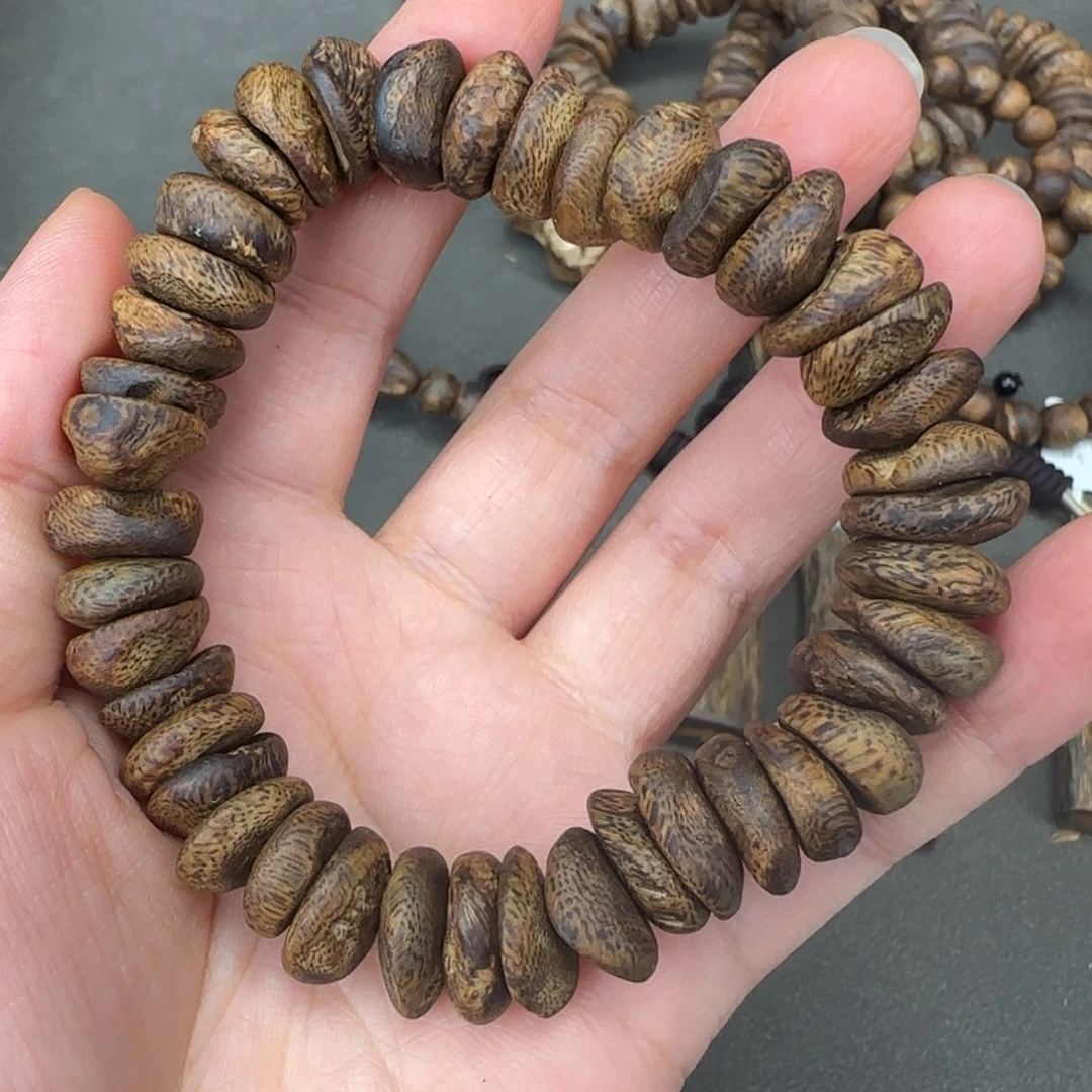 木奇楠淳化老料包壳随型单圈14mm