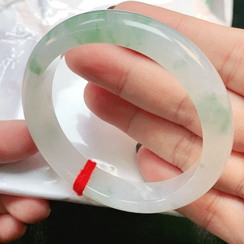 未镶嵌手镯翡翠正圈2729
