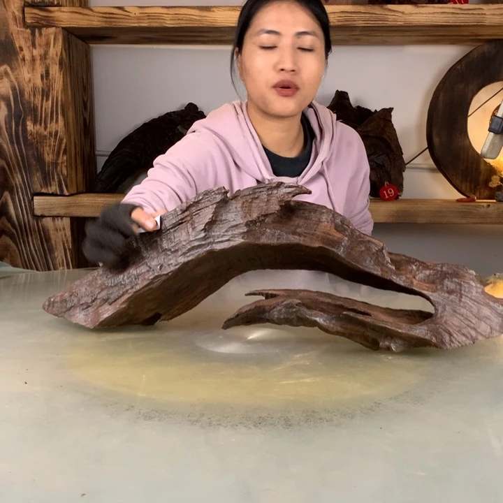 @***生天然的云南紫柚木会黄水