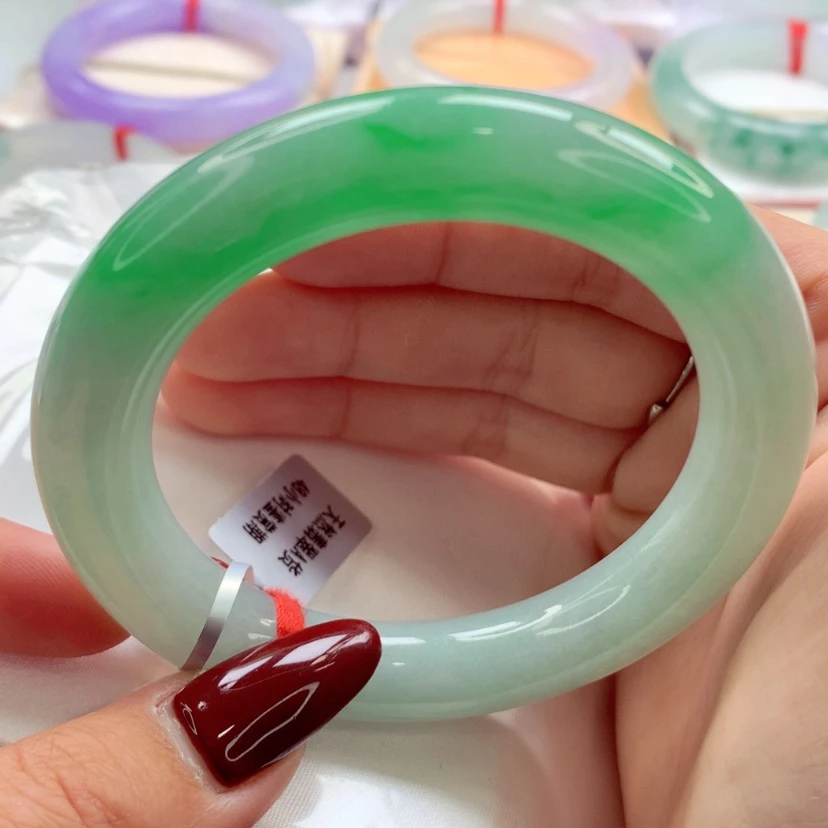 【闪购商品】翡翠手镯（圆镯）未镶嵌师妹