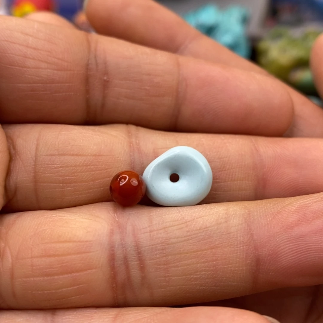 南红玛瑙未镶嵌珠宝半成品