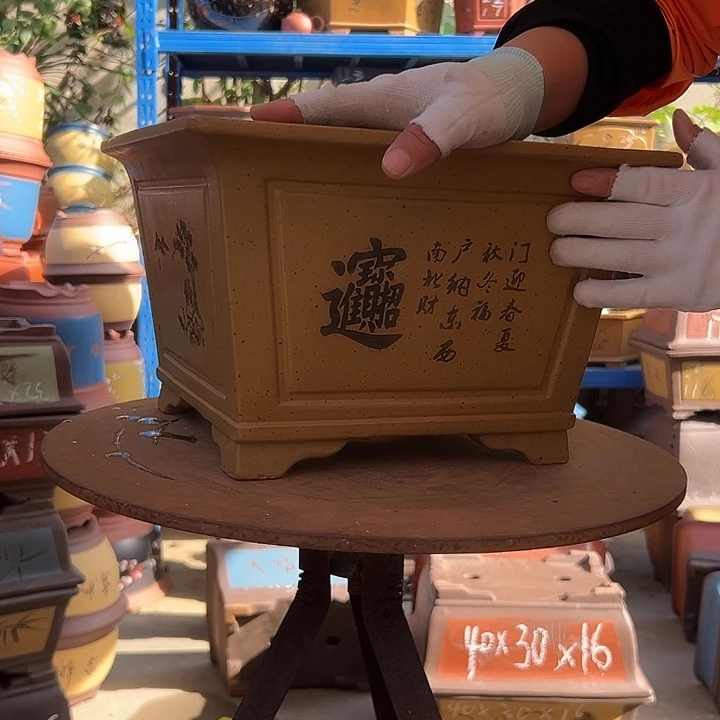 33黄金段花盆花盆花盆