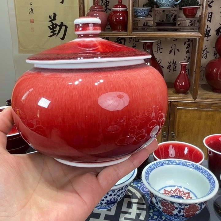 用***3景德镇陶瓷茶叶罐