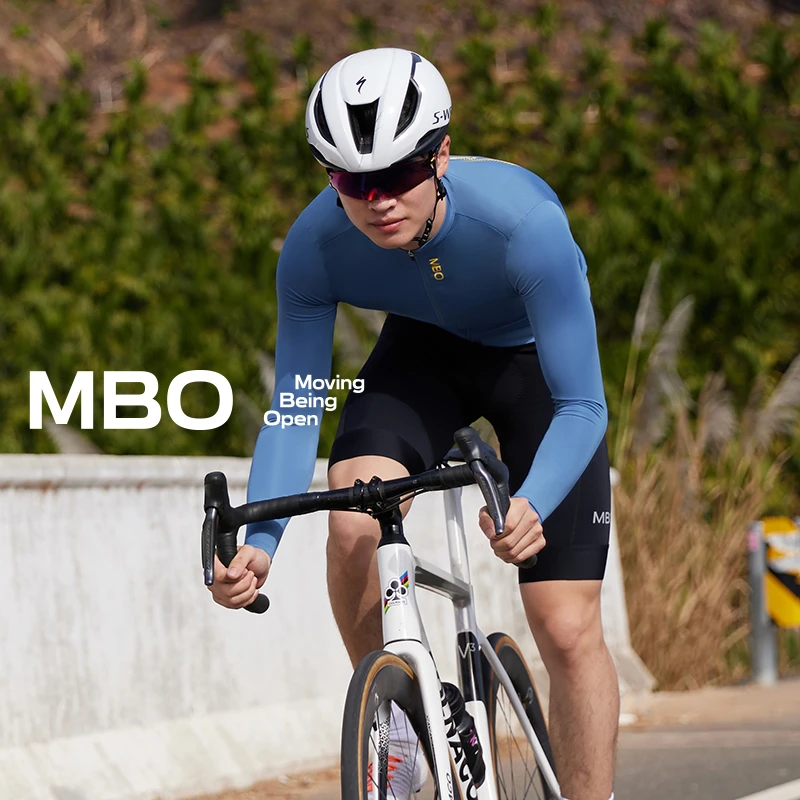 MBO男女多巴胺骑行长袖春夏新款轻薄公路骑行服运动上衣C340/C350