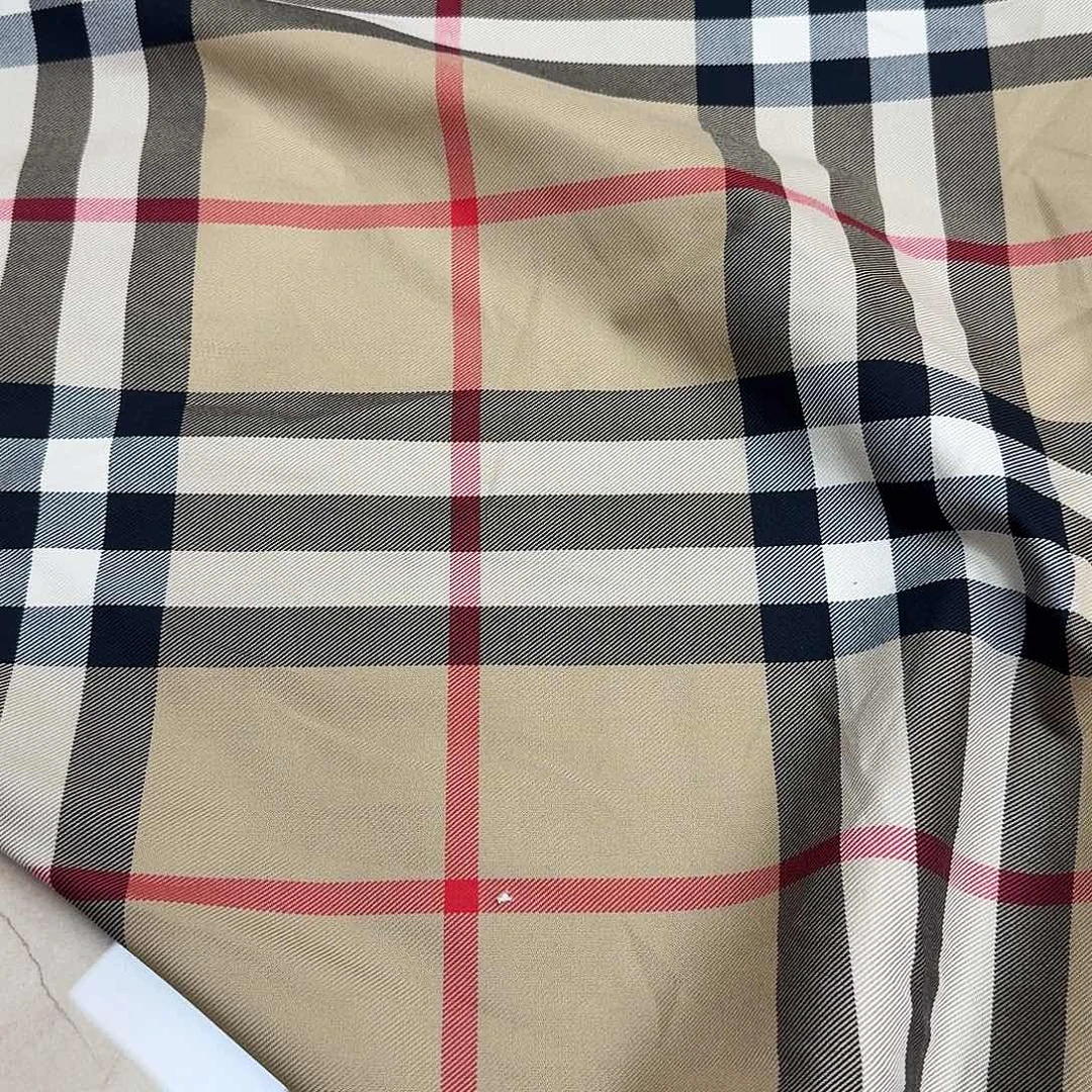 混纺巴家纯棉格子2米