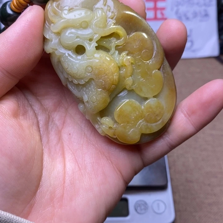 和田玉把件未镶嵌