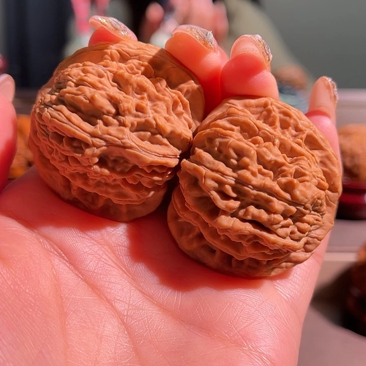 文玩核桃把件四座楼