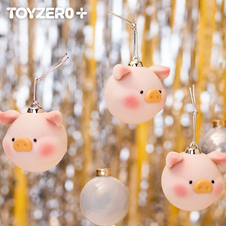 TOYZEROPLUS【积分购】罐头猪LuLu圣诞周边-装饰球