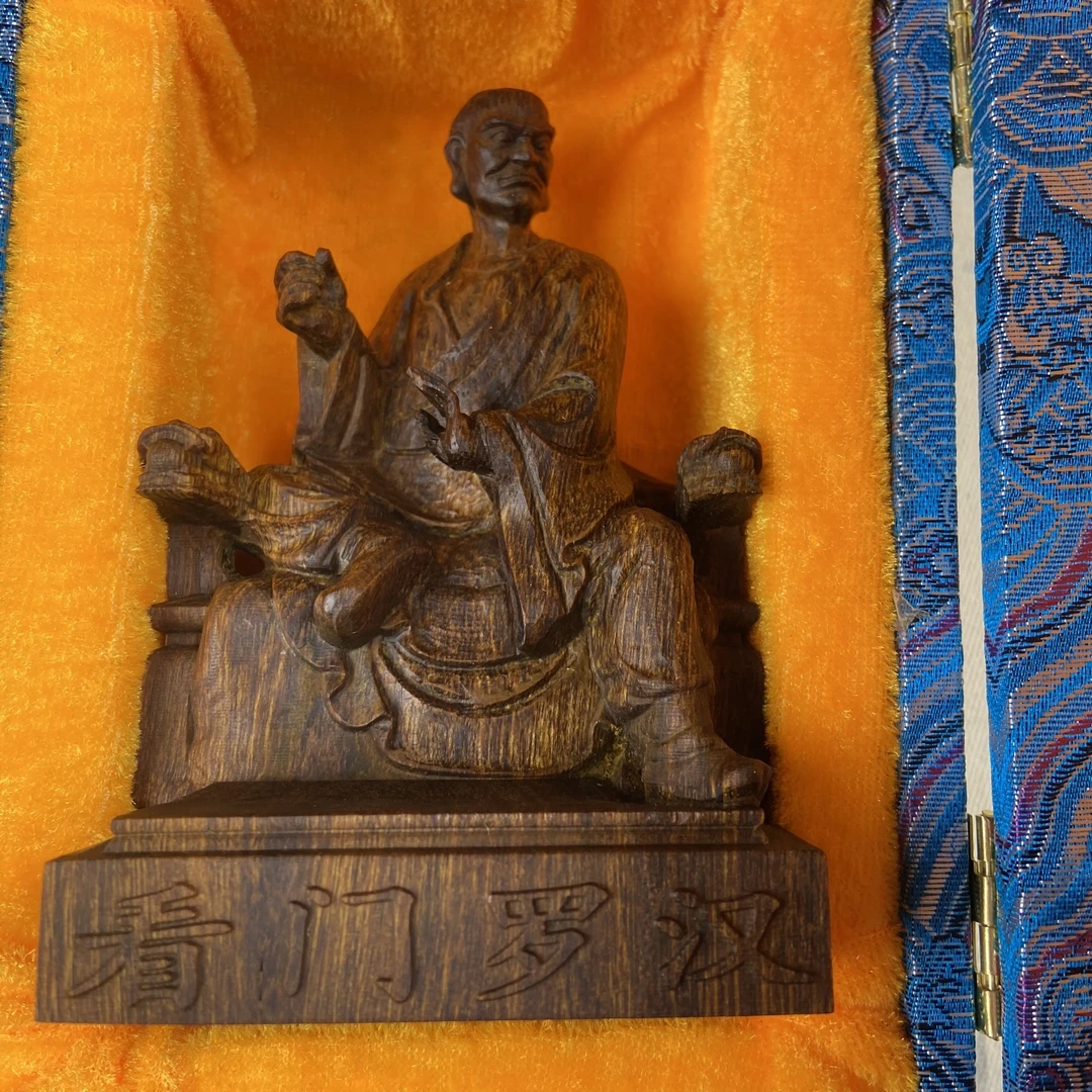 【从头再来】LGNY305看门罗汉沉香摆件 （多样性发货）