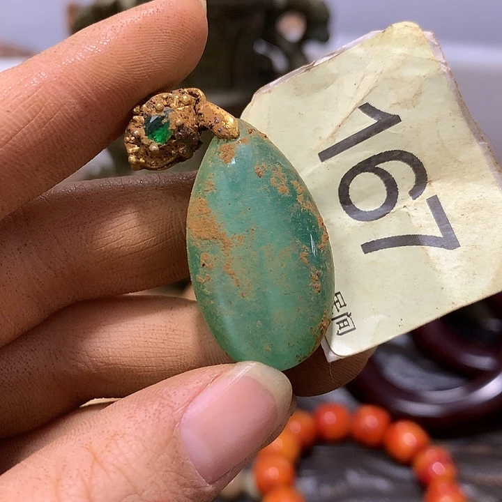 和田玉未镶嵌毛衣链