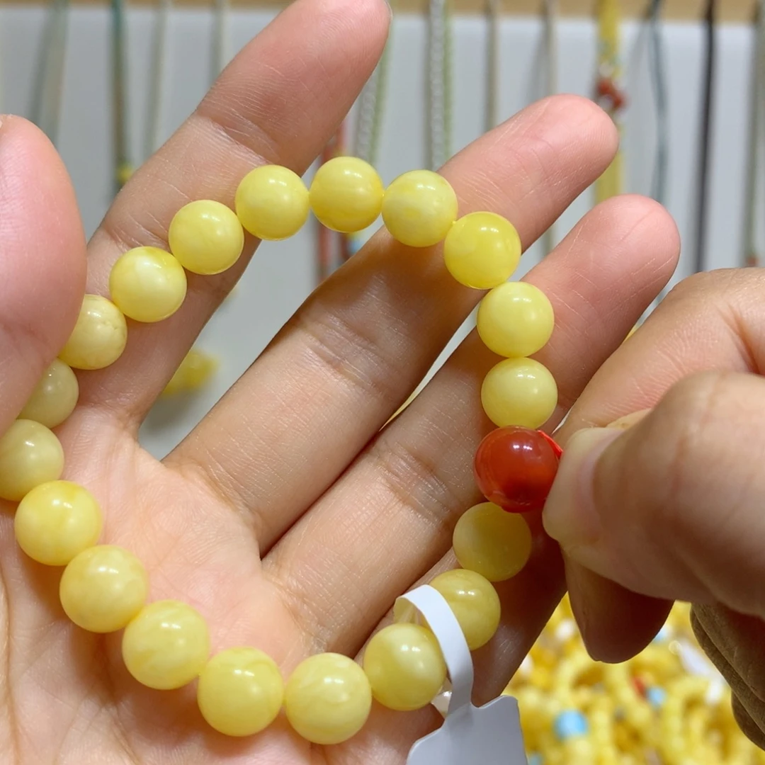 可****手链蜜蜡未镶嵌8.7mm