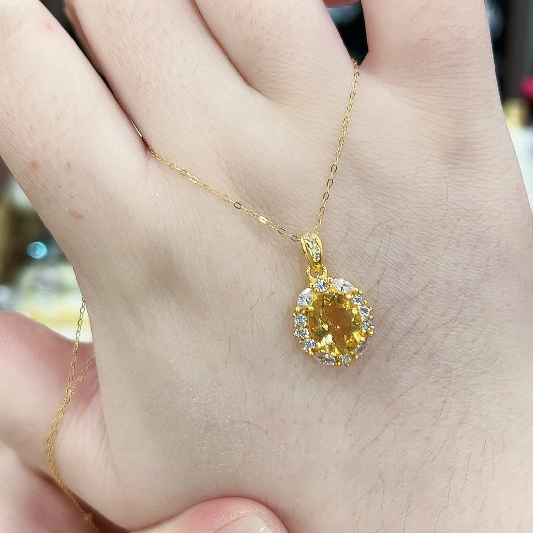 自***爱银S925镶嵌戒指水晶