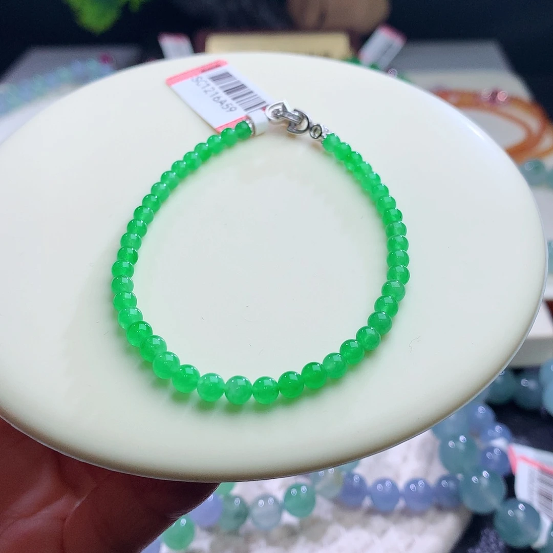 项链未镶嵌翡翠卡3.5-4.2mm