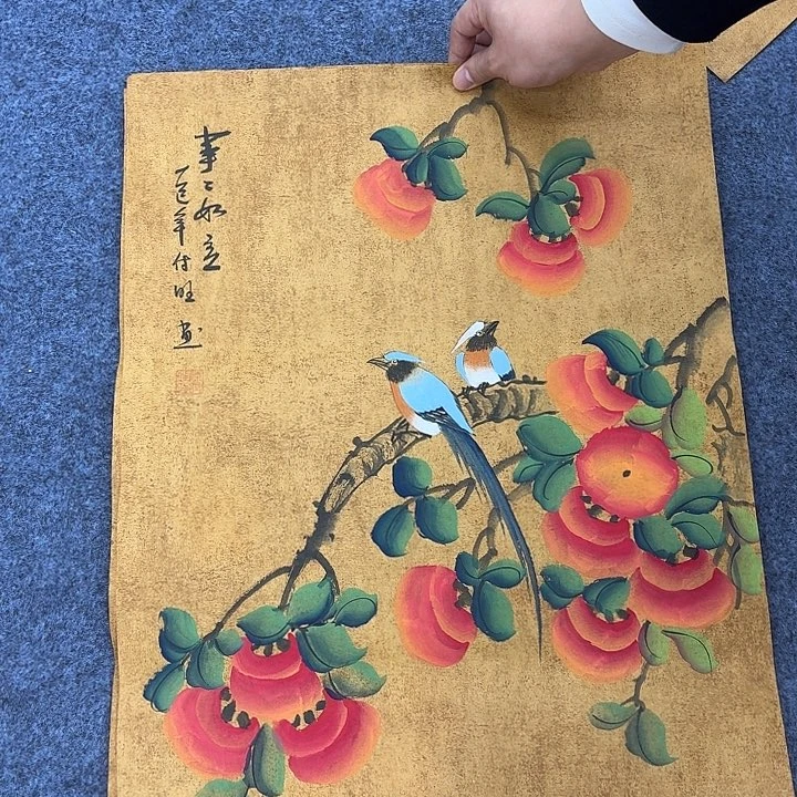 国画手绘国画作品