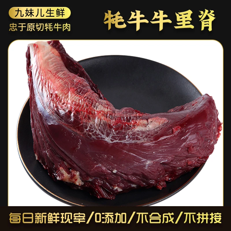 顺丰次日达 牛里脊四斤装涮火锅打肉馅烧烤烤肉冷链到家