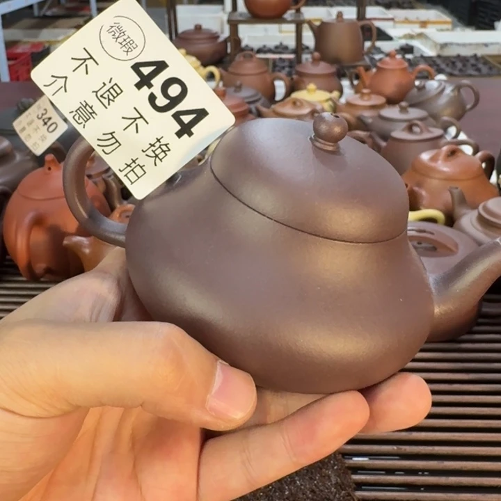 茶壶紫砂宜兴紫砂微瑕496