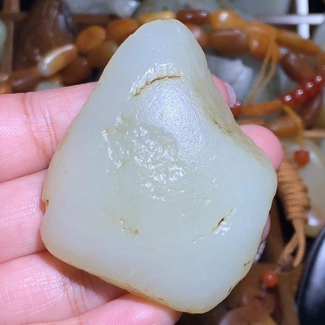 颈饰未镶嵌和田玉