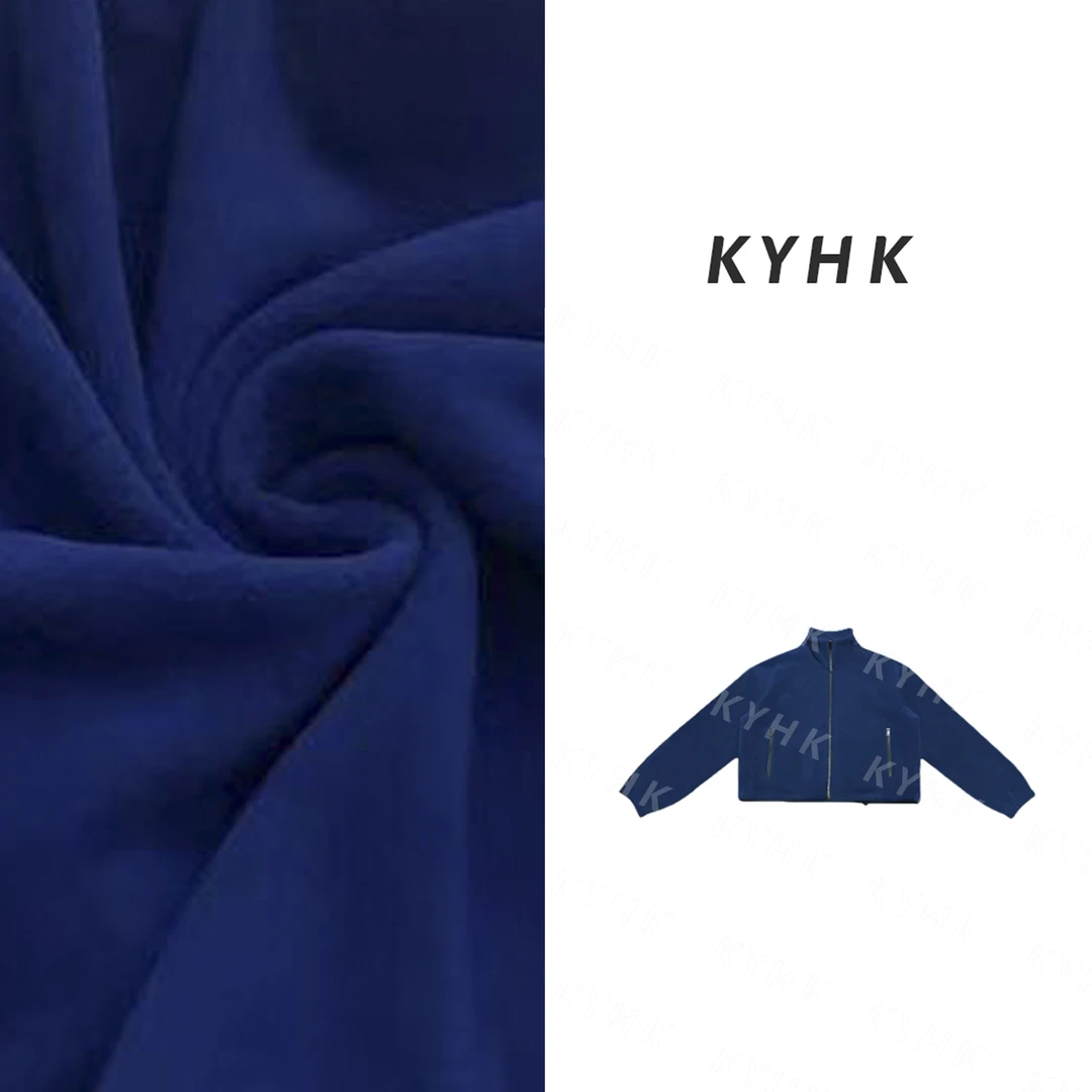 KYHK休闲宽松摇粒绒抽绳拉链卫衣外套250118