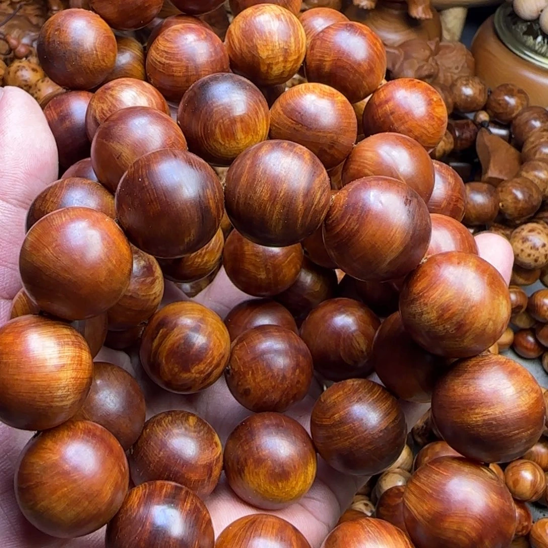 庞***威柏木手串/手链崖柏红骨蚂蚊腿2.0