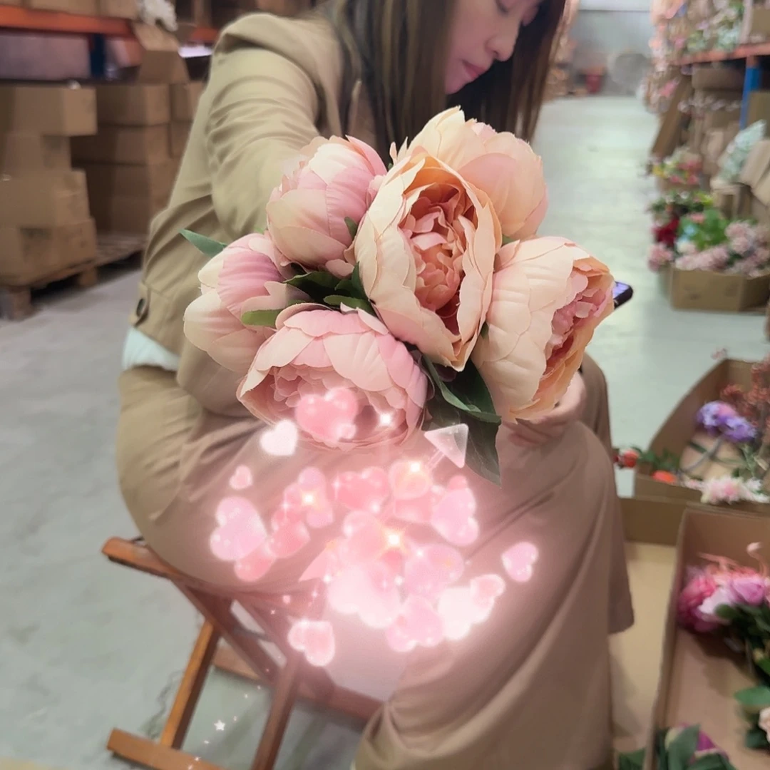 118号「闪购」仿真花，公主请下单