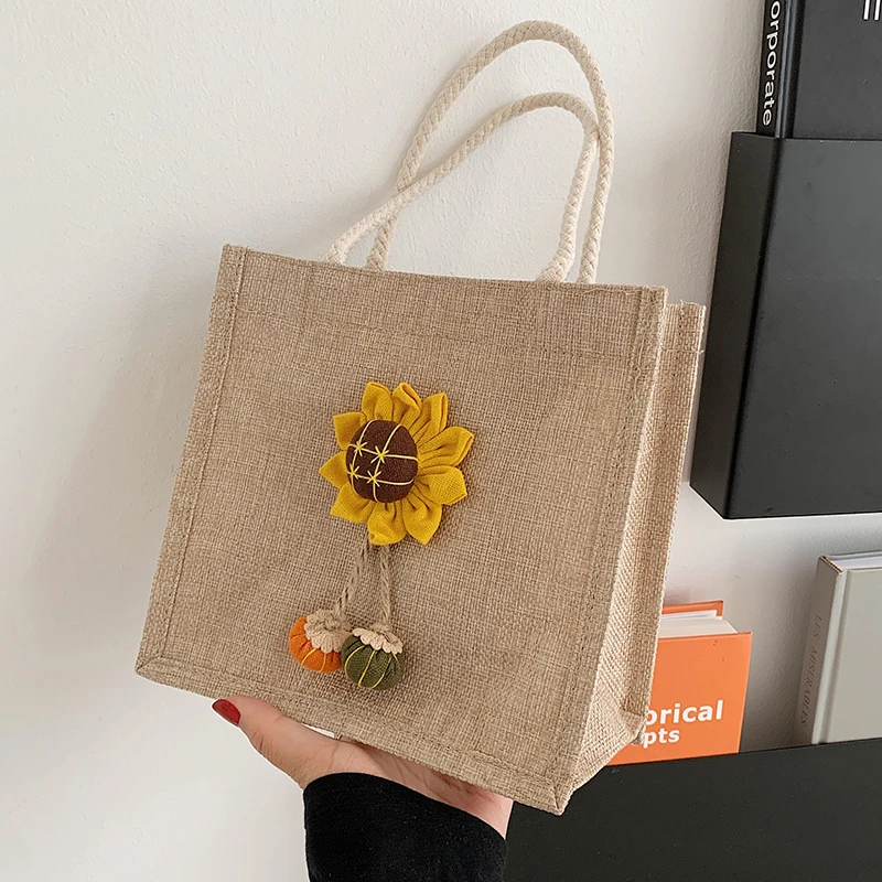 夏天小清新饭盒包包女韩版ins单肩小挎包女高档外出便携手提袋潮