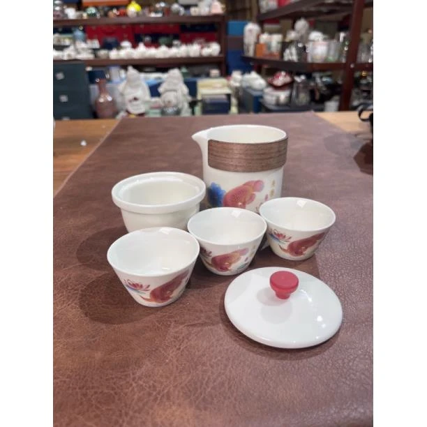 016鱼樂一壶三杯旅行茶具