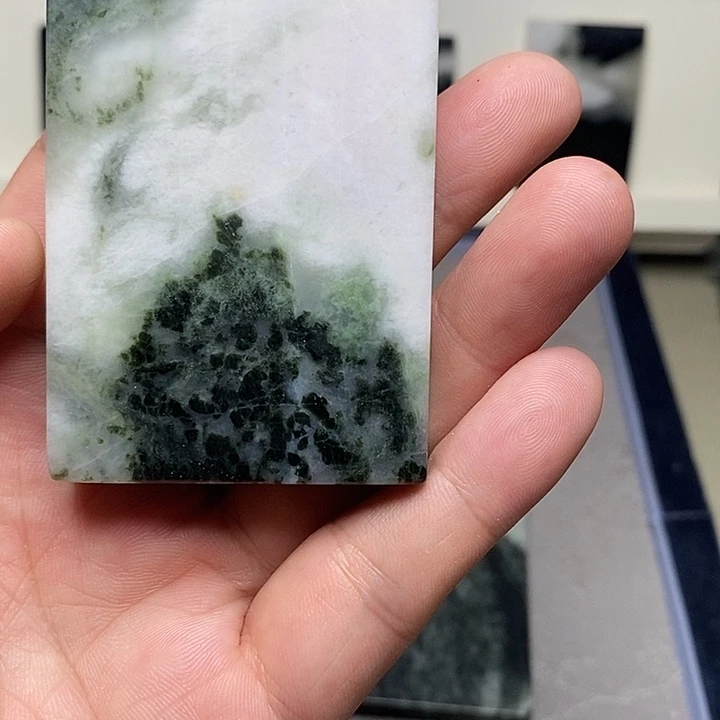 独山玉未镶嵌无事牌T***鬼