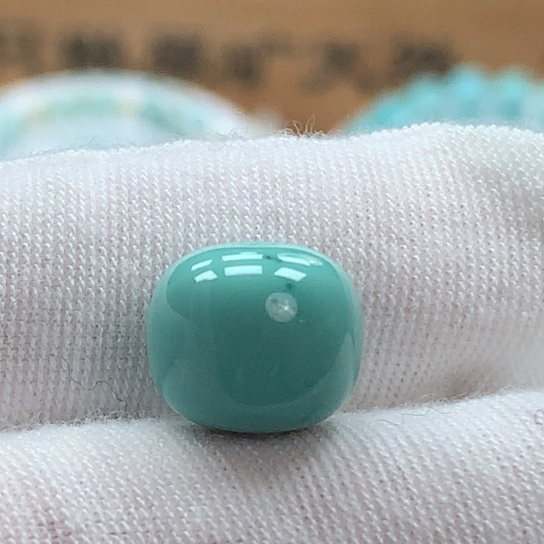 绿松石未镶嵌原矿绿松石绿度母菩萨