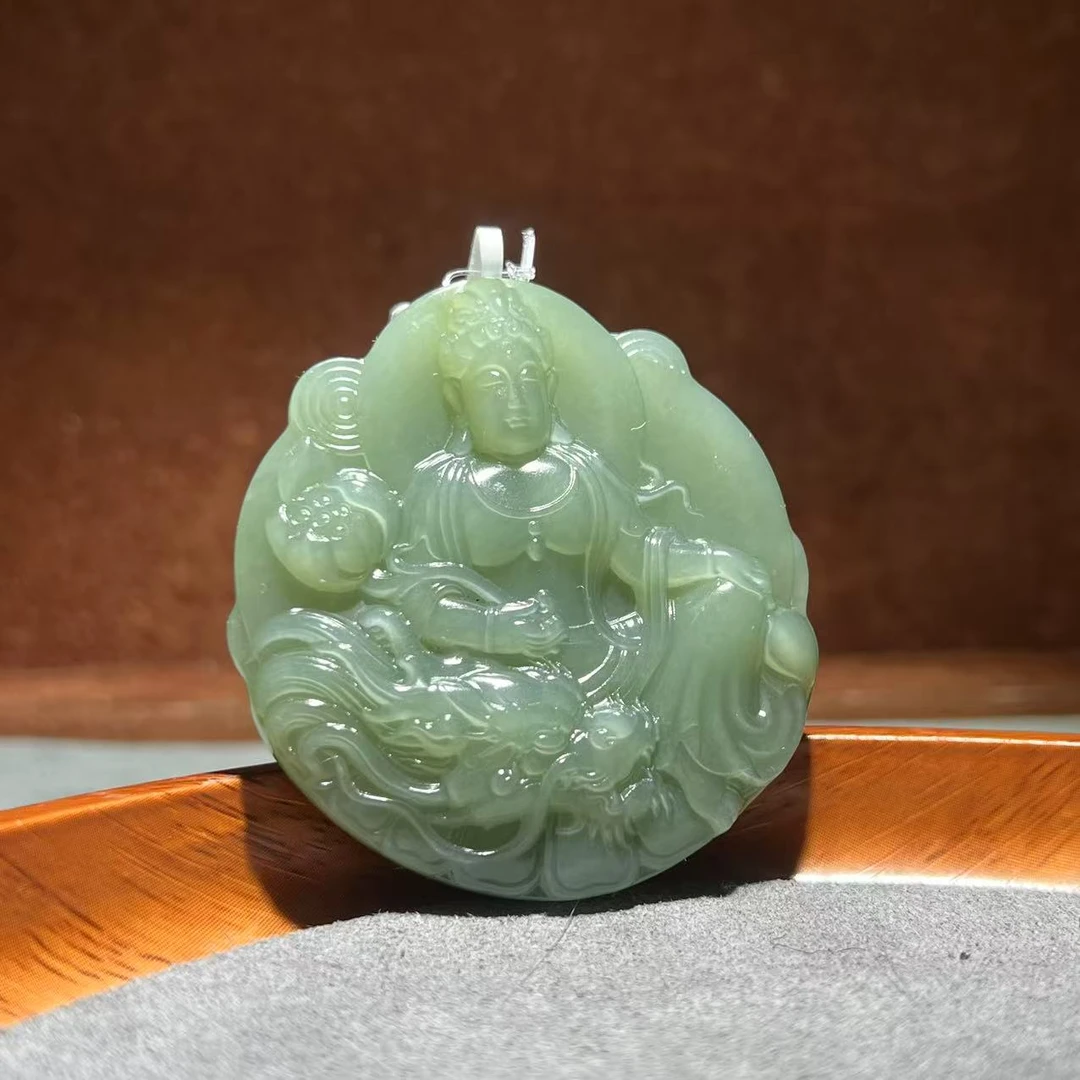 【张老斯珠宝】天然和田玉吊坠lx28068（多样性发货 拍一发一）