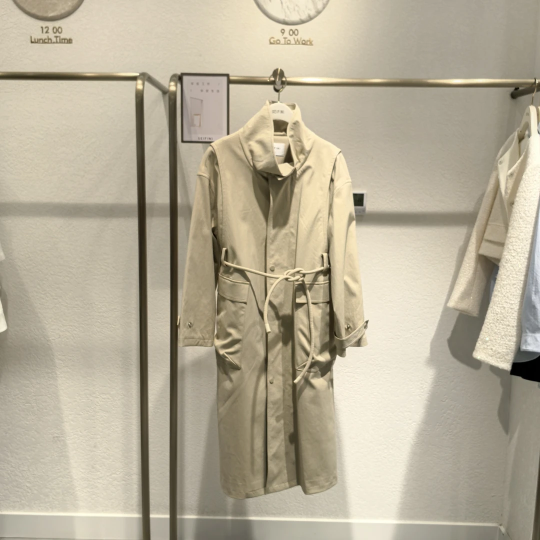 SEIFINI/诗凡黎2025春季新品风衣3G2160111