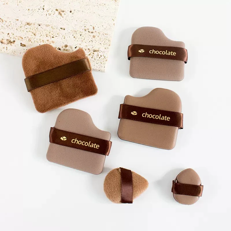 巧克力饼干粉扑干湿两用超软亲肤上妆定妆美妆工具