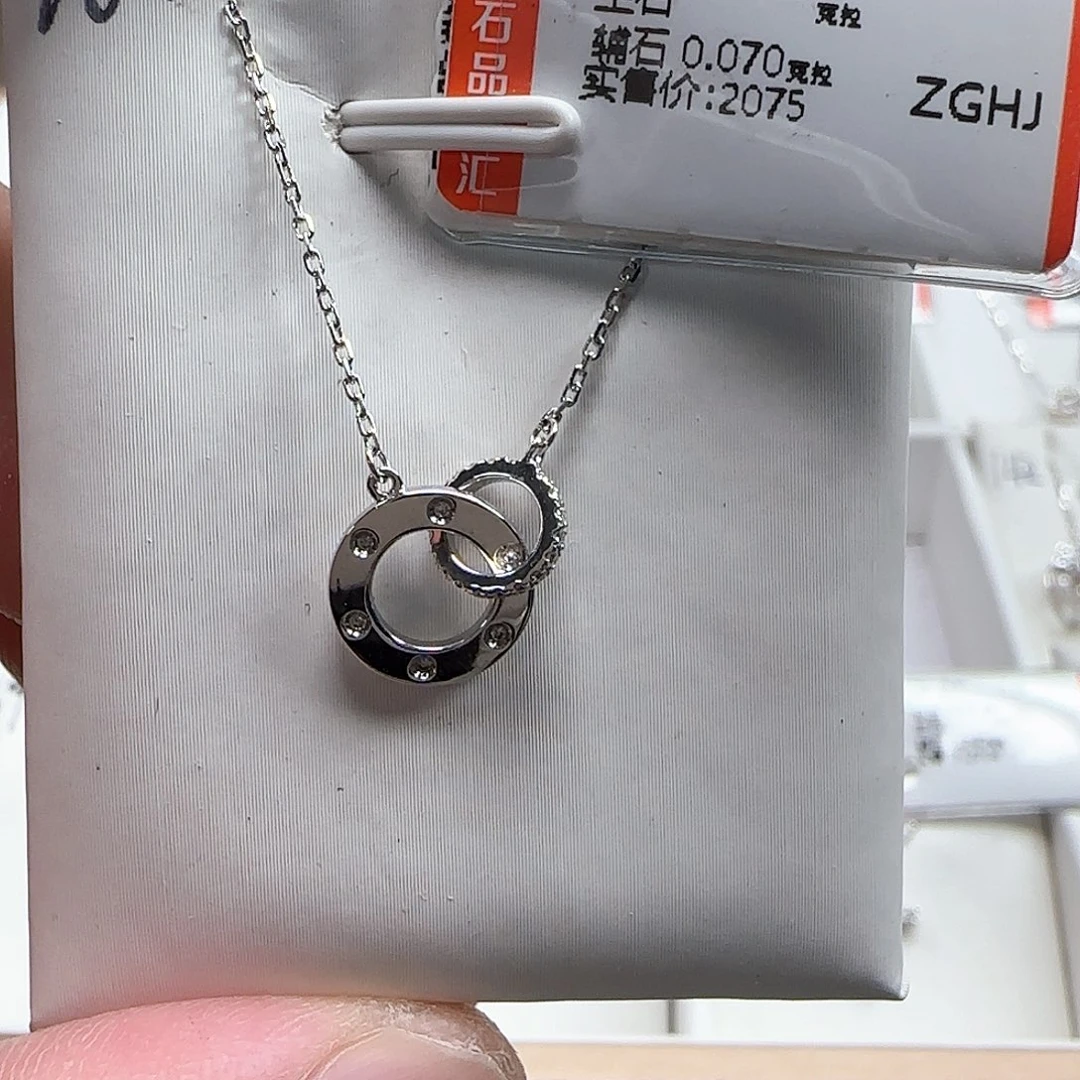 套链钻石18K金镶嵌