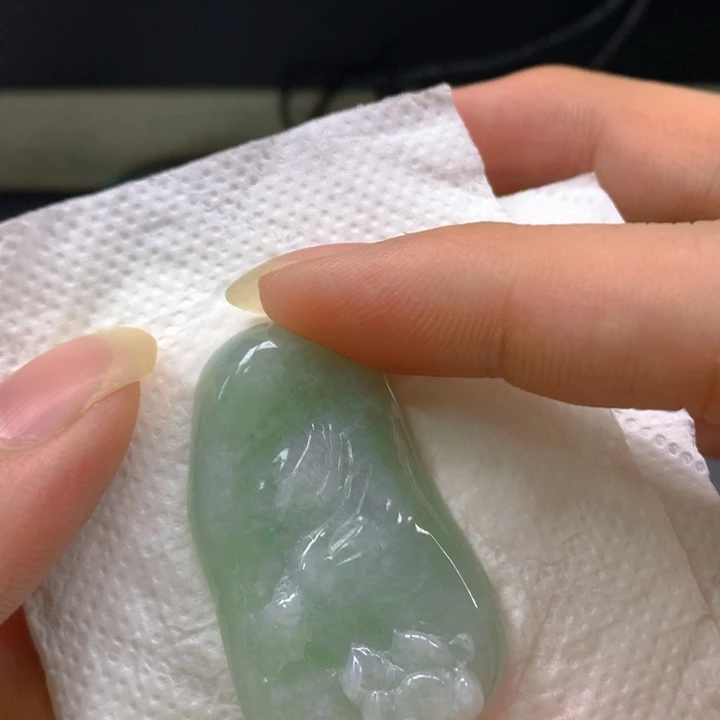 翡翠未镶嵌挂件翡翠