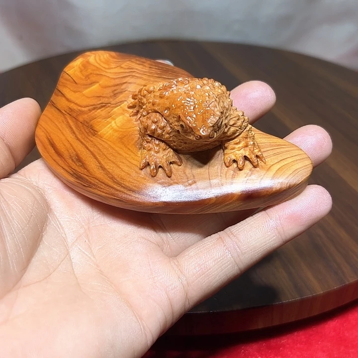 柏木（崖柏）良*s崖柏手工雕刻呱呱
