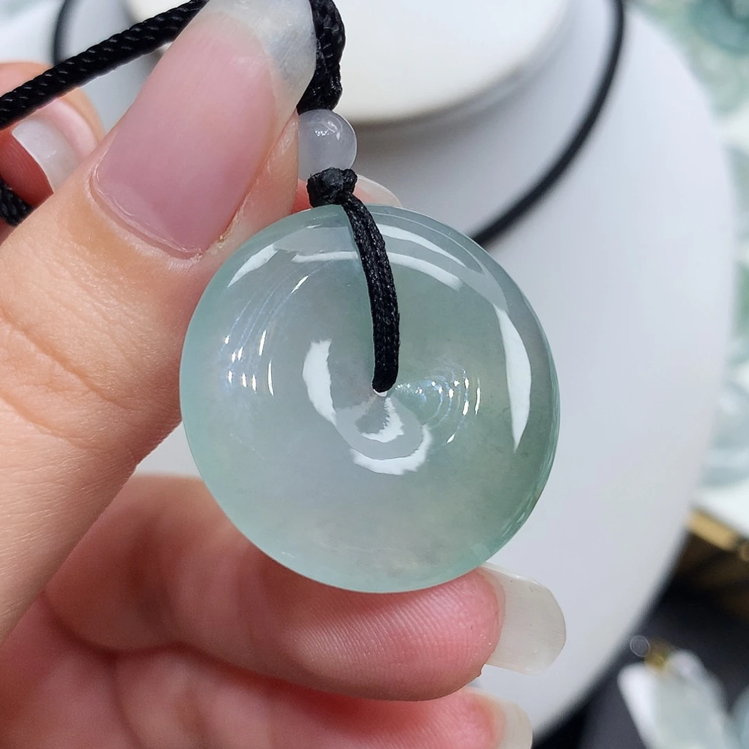 翡翠未镶嵌胸饰翡翠9，27.2/5.5