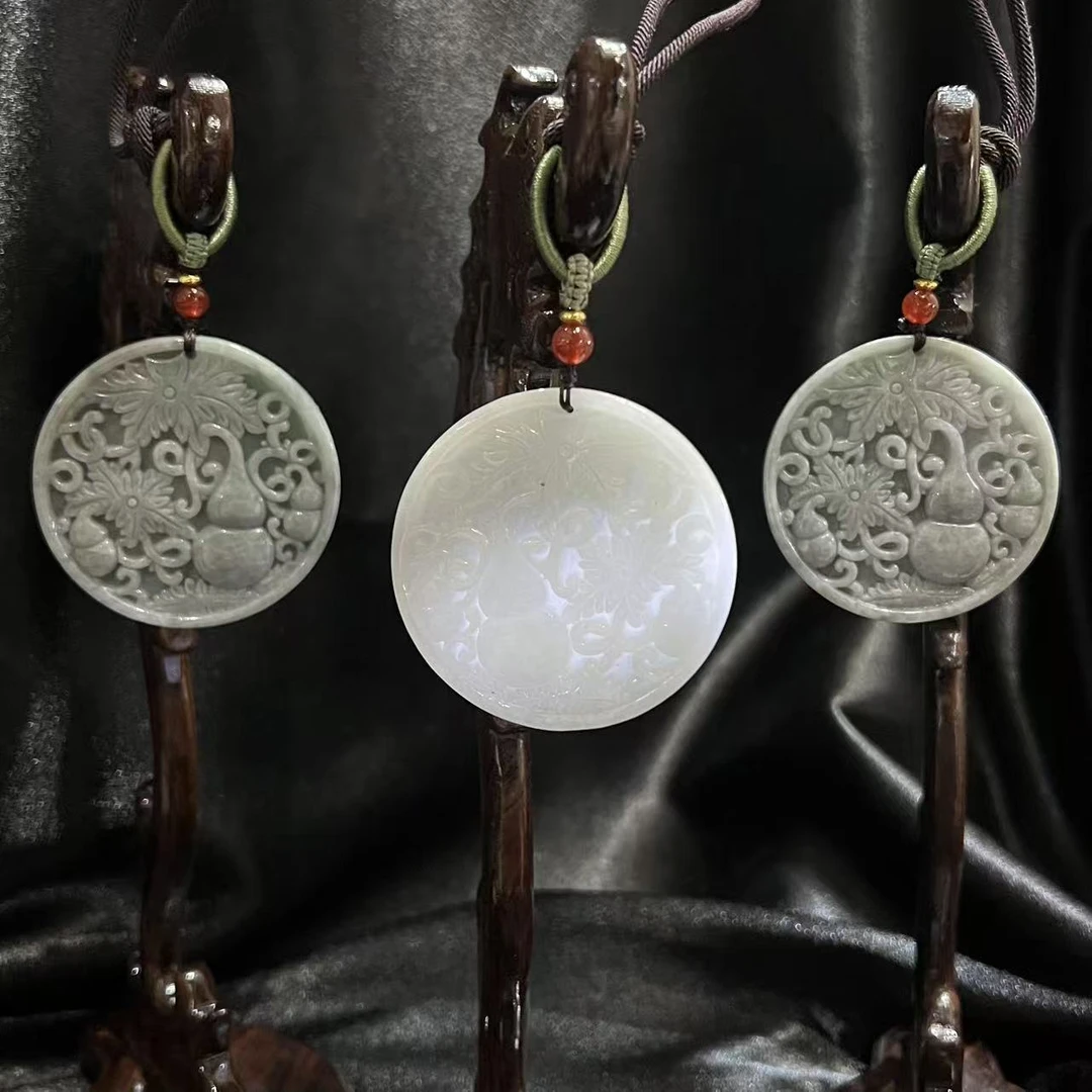 【先鉴后发】翡翠大号福禄葫芦多样性发货拍一发一