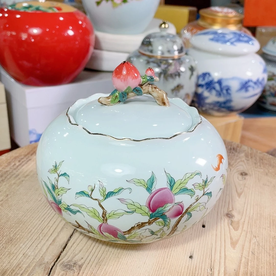 【闪购商品】罐陶瓷茶叶罐密封罐