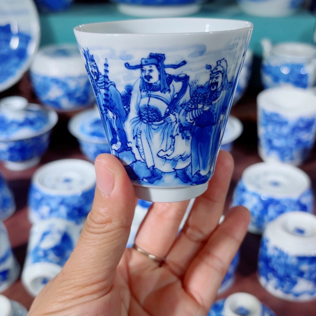 杯全手工全手绘陶瓷