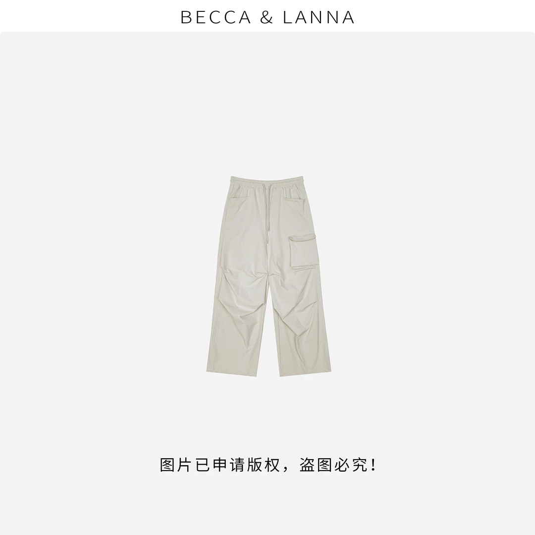 D0249 硬货哥女士秋季休闲百搭厚款轻户外工装伞兵裤 女装