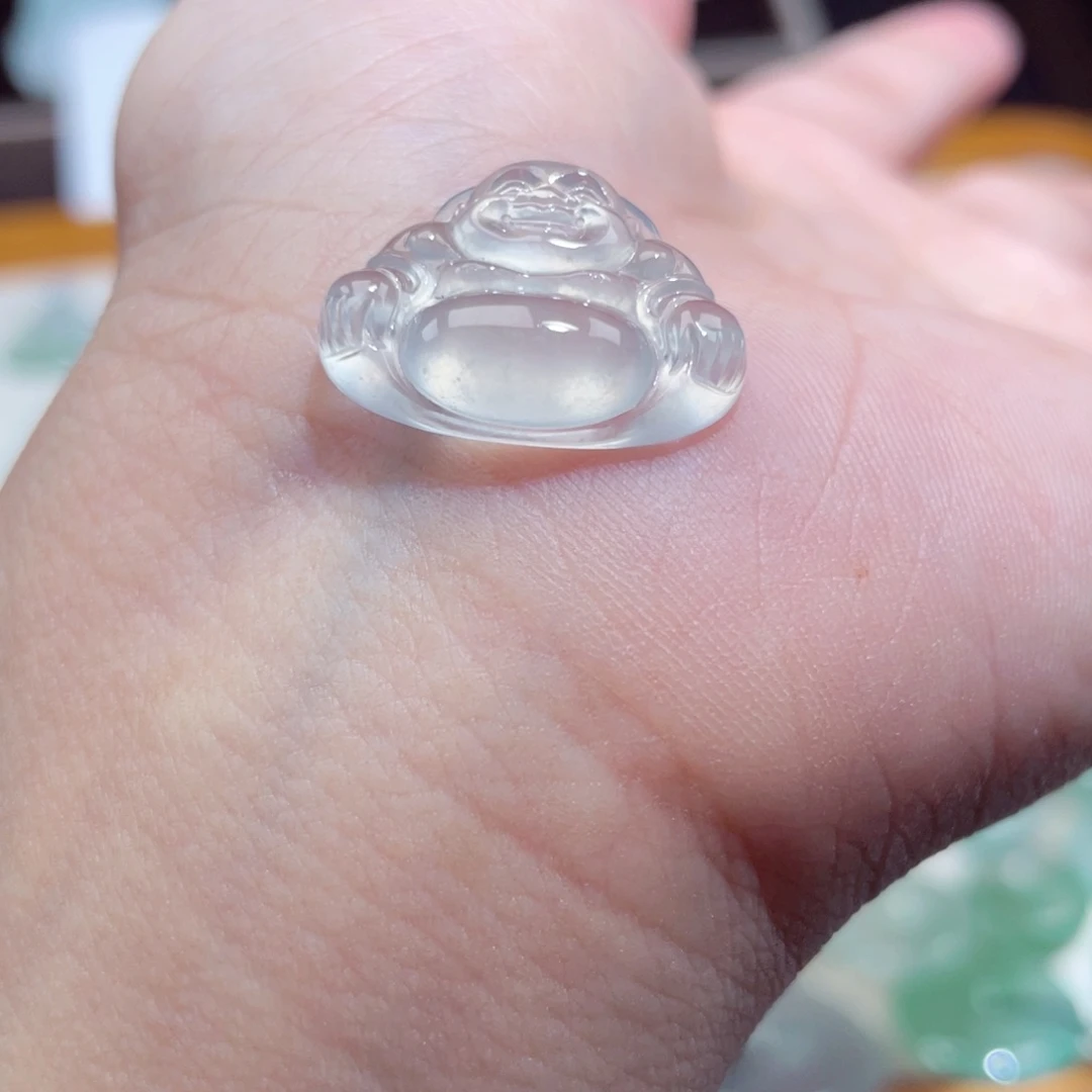 颈饰未镶嵌翡翠佛公