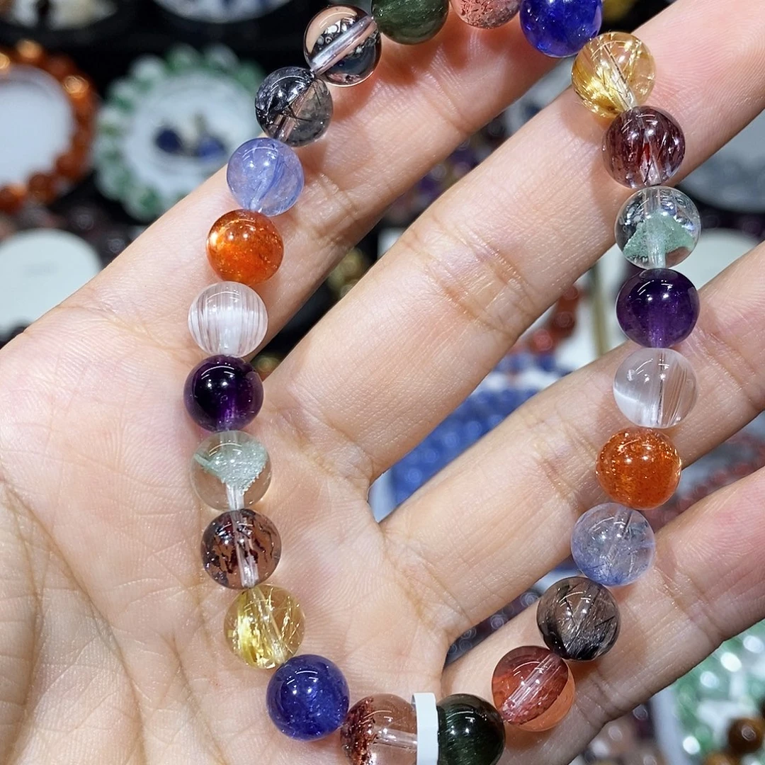 未镶嵌手串水晶多宝8