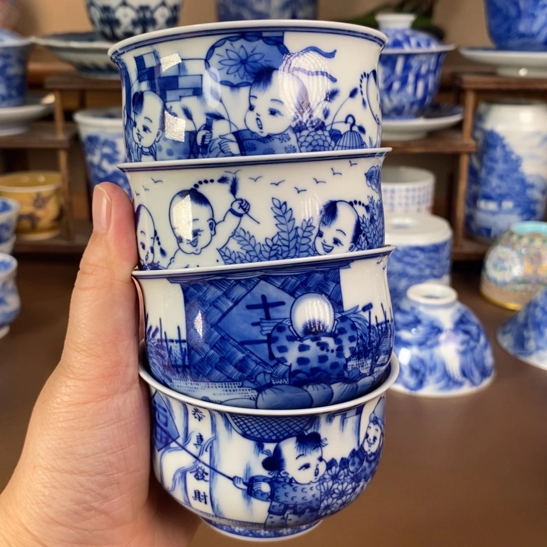 景德镇陶瓷手工手绘