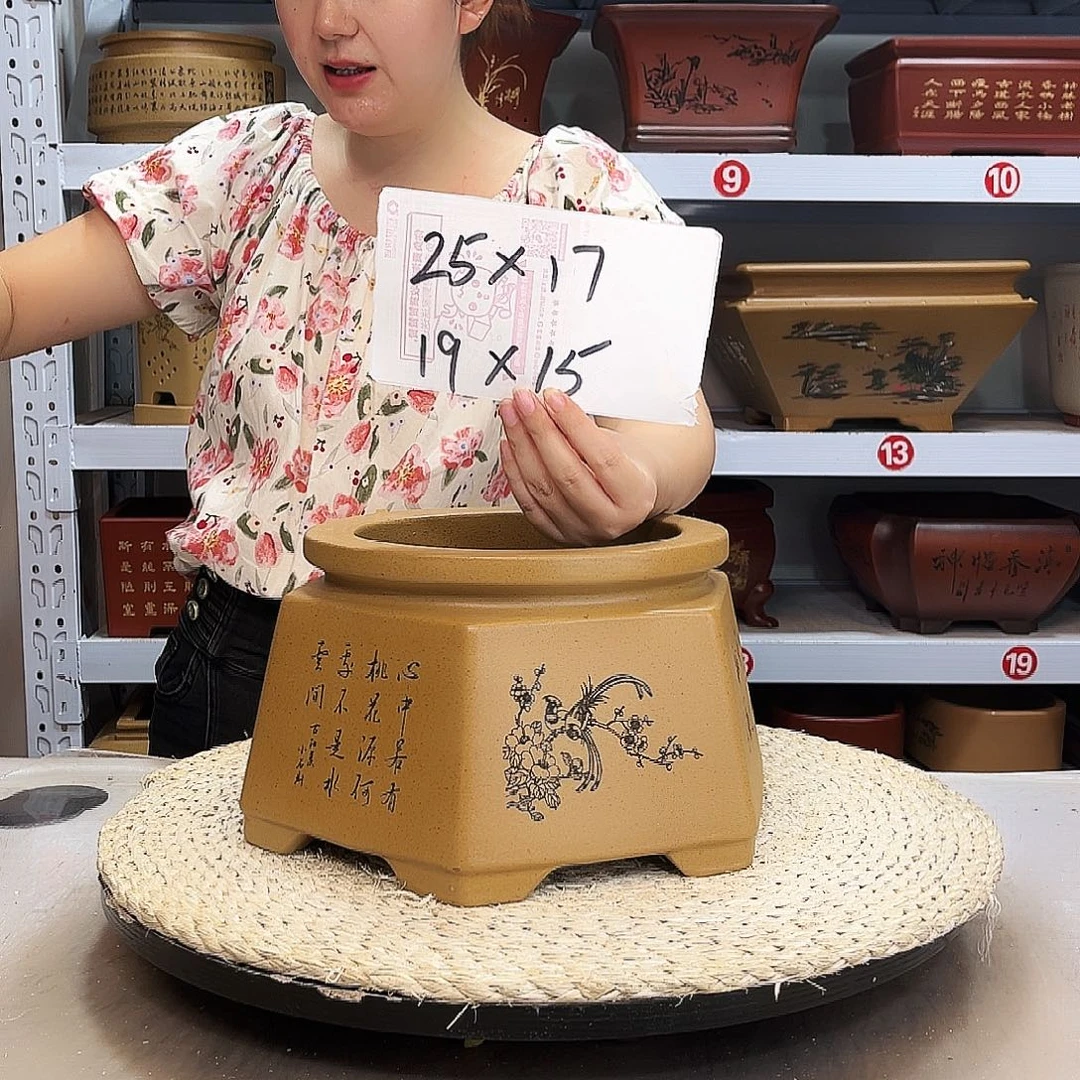 红泥花盆紫砂花盆