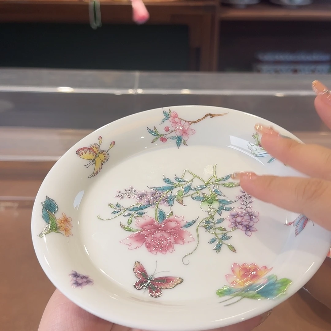 珐琅彩主人杯茶具系列