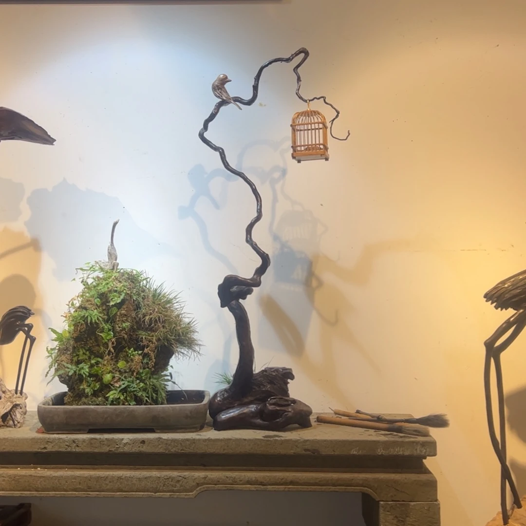 木子*根艺根雕禅意独创作品