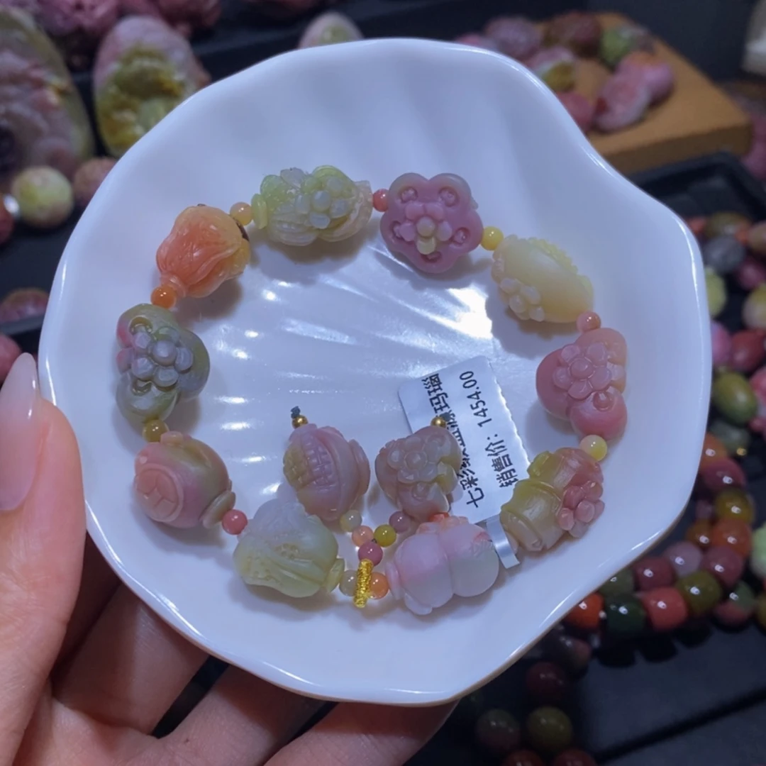 【闪购商品】玛瑙/玉髓手串未镶嵌盐源玛瑙