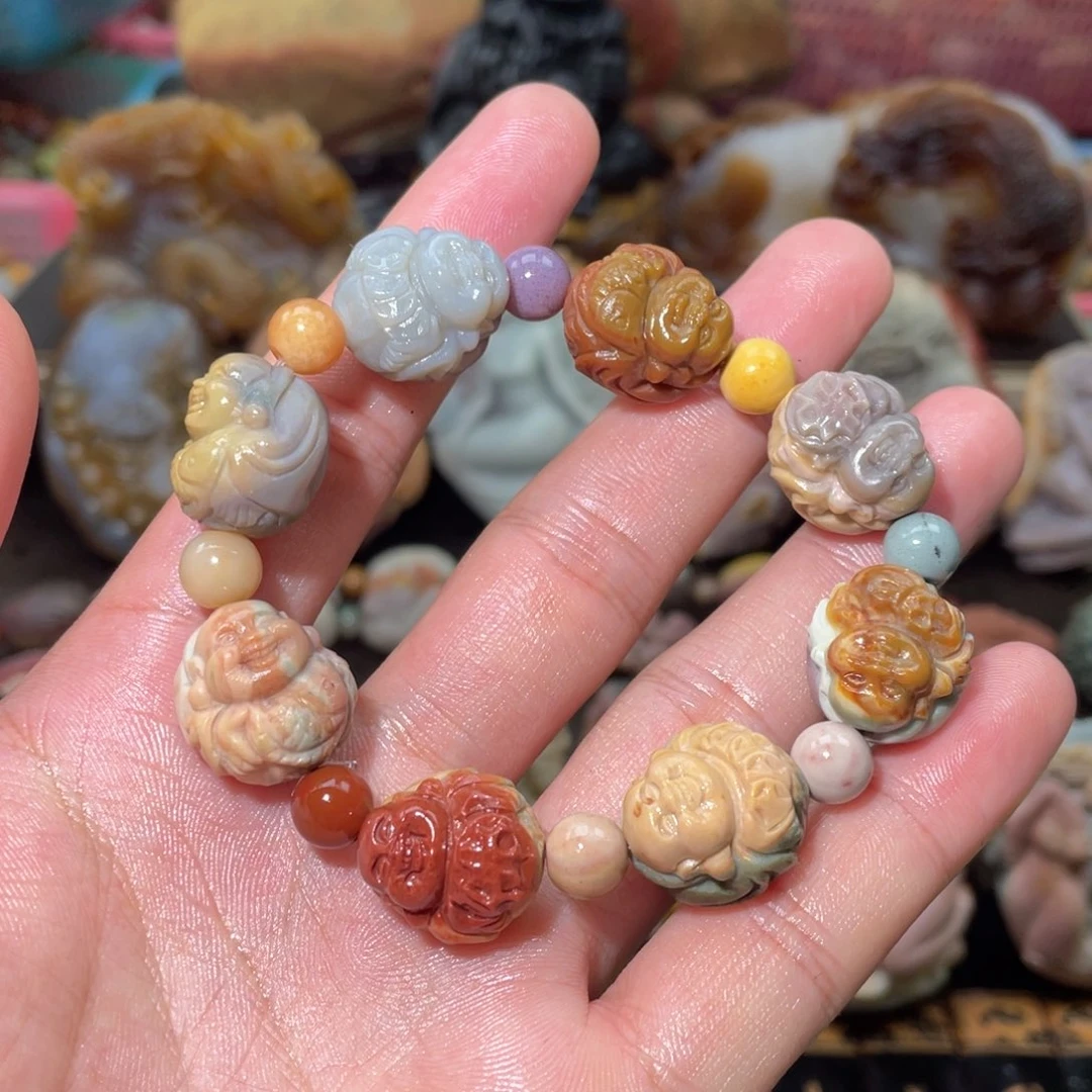 石英质玉未镶嵌手串