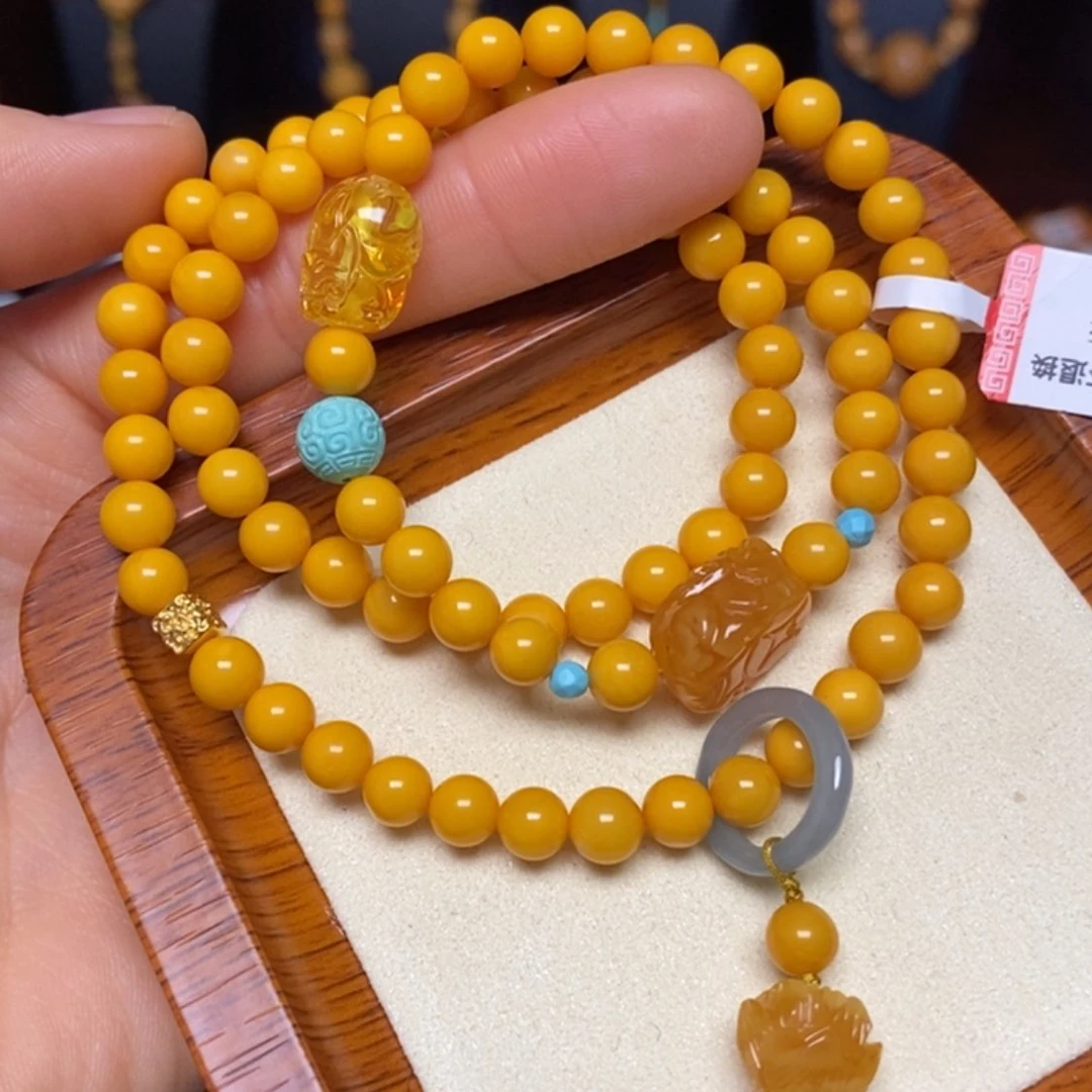 【闪购商品】蜜蜡手链未镶嵌手串
