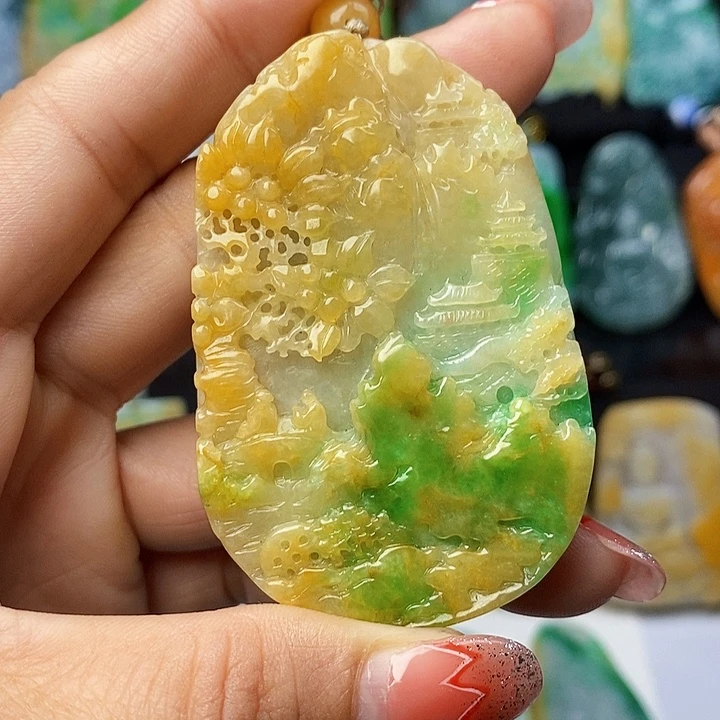 定制翡翠未镶嵌翡翠A货一物一证